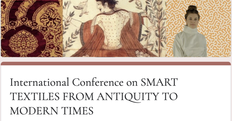 Read more about the article Conference | Smart Textiles from Antiquity to Modern Times – Lille University