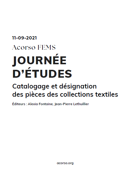 Lire la suite à propos de l’article Actes de la Journée d’études ACORSO & FEMS 202